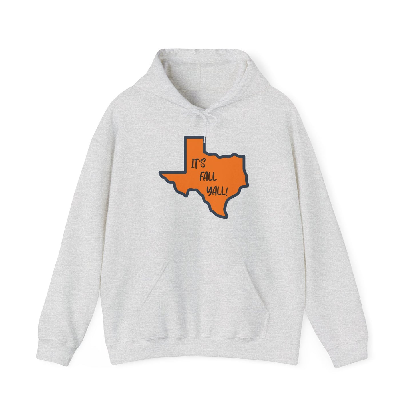 Texas It's Fall Y'all Hooded Sweatshirt