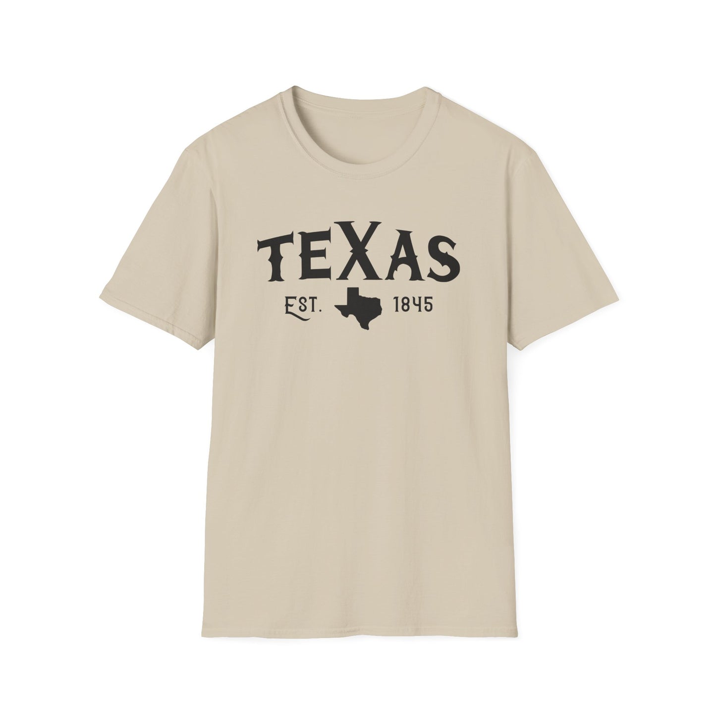 Texas Established 1845 Softstyle T-Shirt