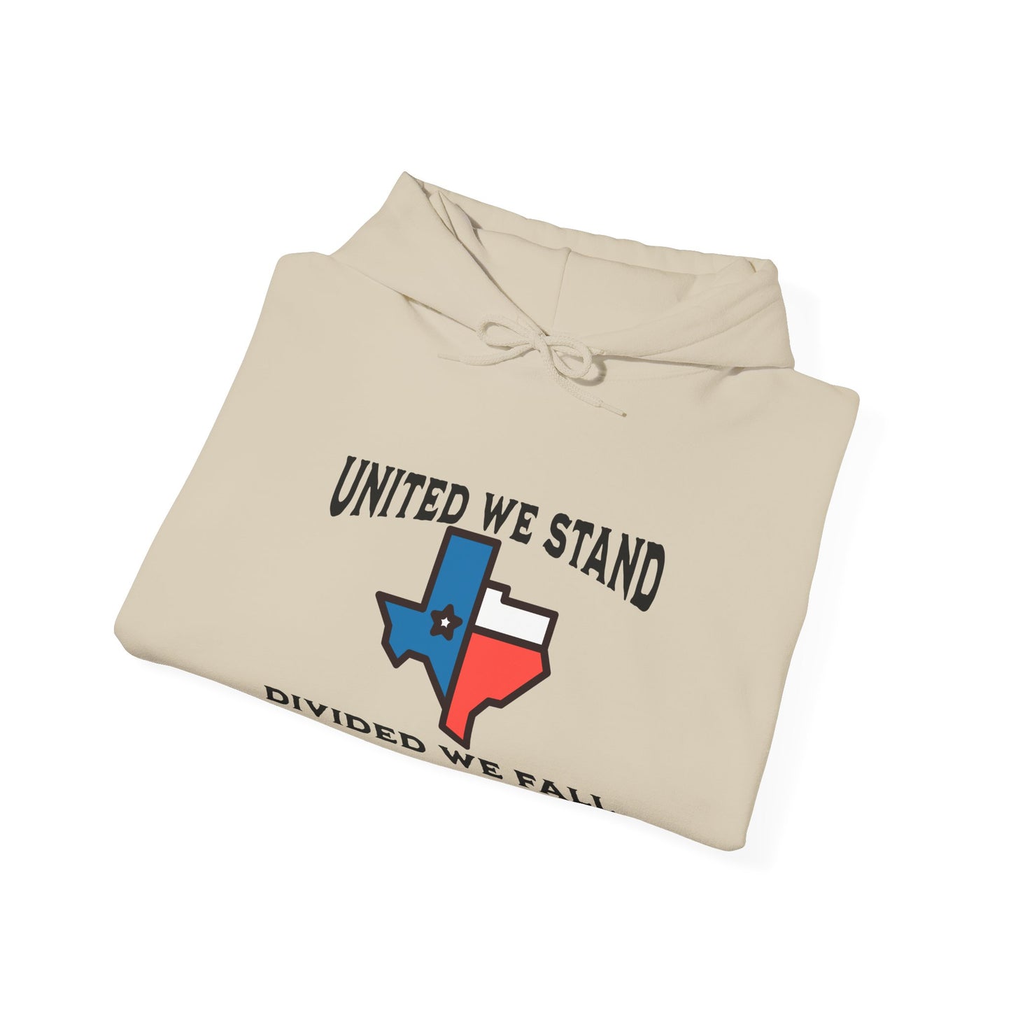 United we Stand Black Letter Heavy Blend™ Hooded Sweatshirt