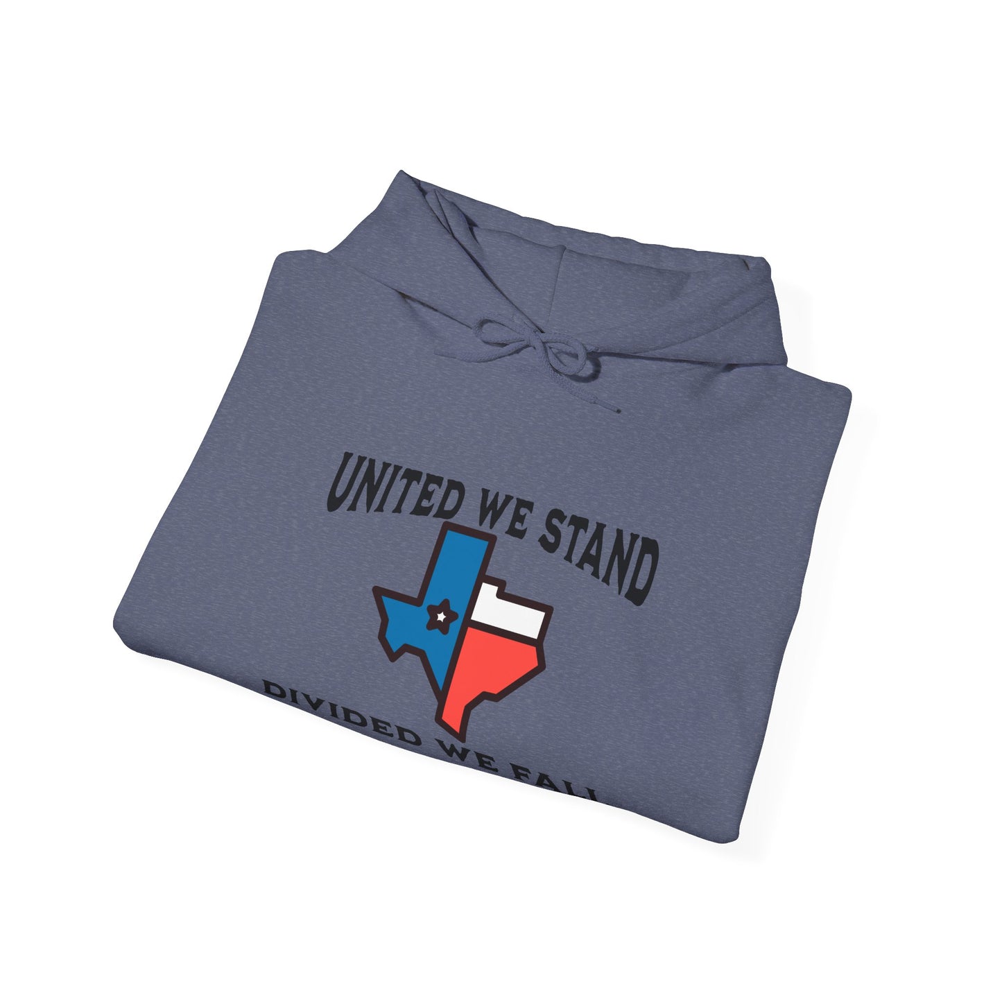 United we Stand Black Letter Heavy Blend™ Hooded Sweatshirt