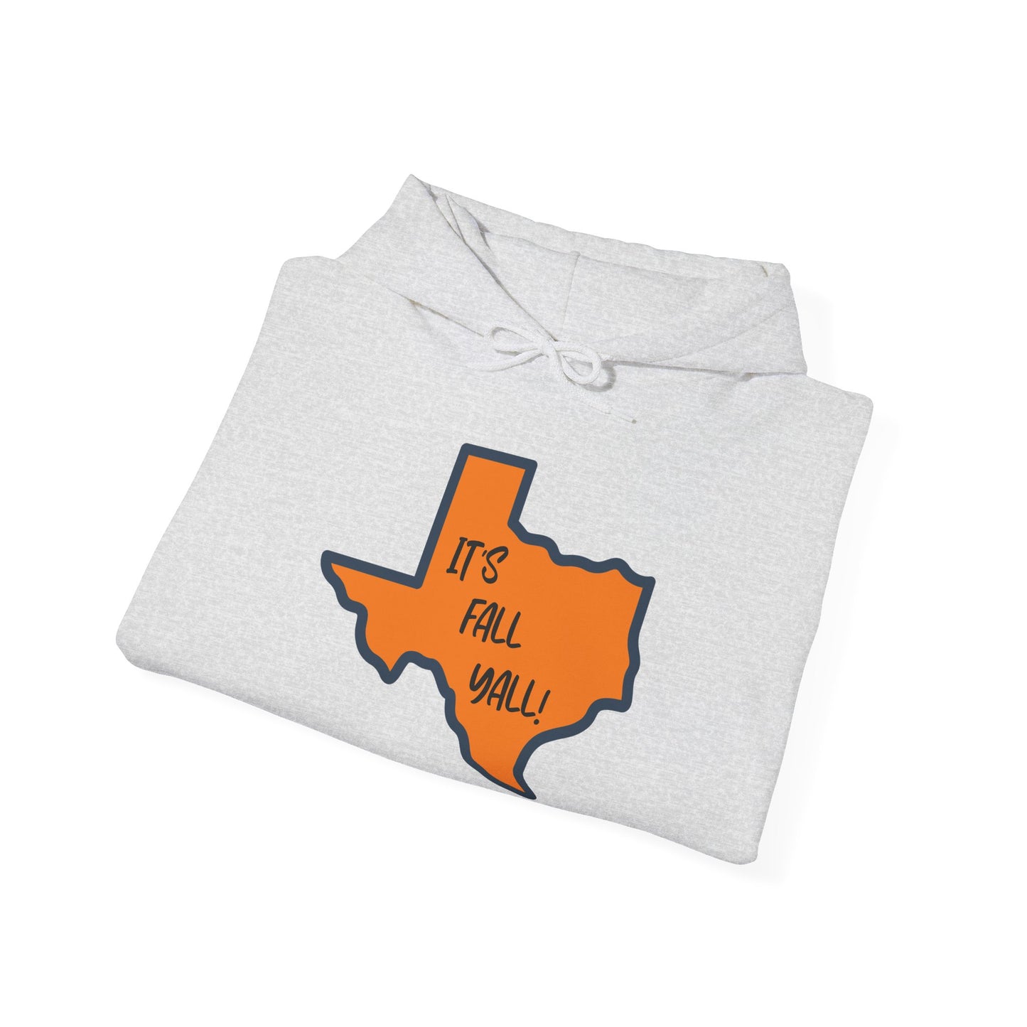 Texas It's Fall Y'all Hooded Sweatshirt