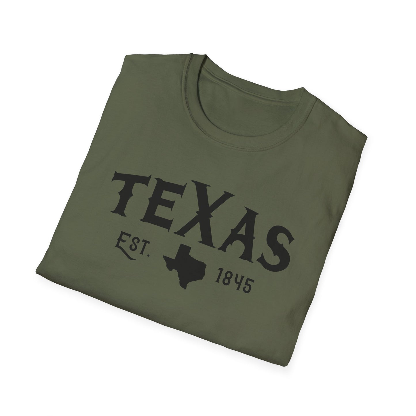 Texas Established 1845 Softstyle T-Shirt